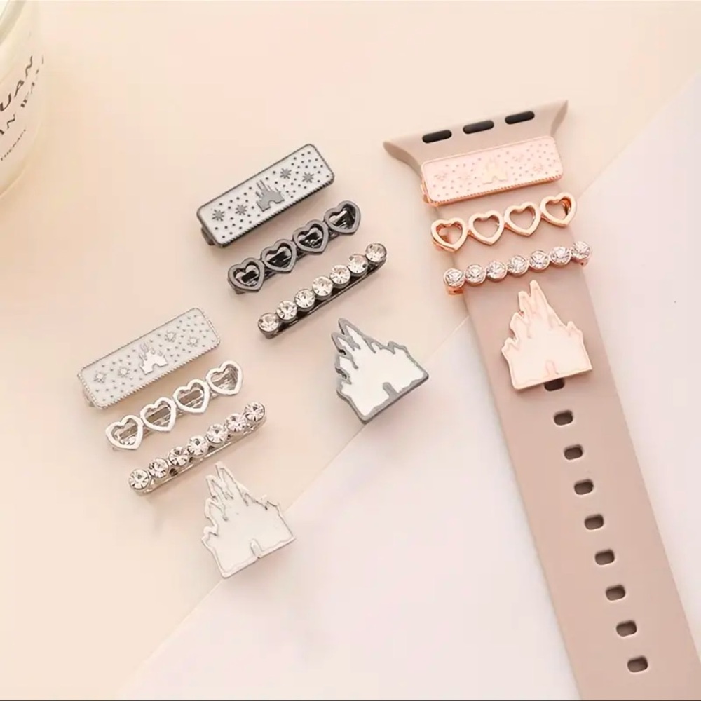 Disney smartwatch band charms set of two NEW in pack - Picture 4 of 7